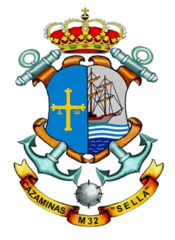 Emblema Cazaminas 'Sella' (M-32)